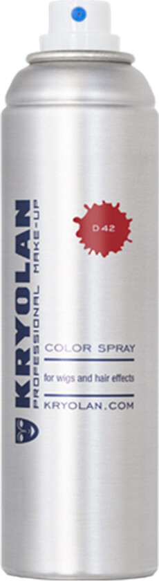 Kryolan Hårspray - Rød