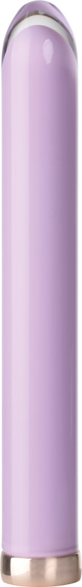 Rechargeable Smooth Glass Vibrator      - Lilla