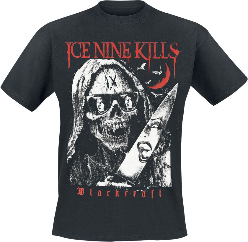 Goth T-skjorte - Ice Nine Kills - Ice Nine Reaper T-skjorte - S til XXL - Herrer - svart