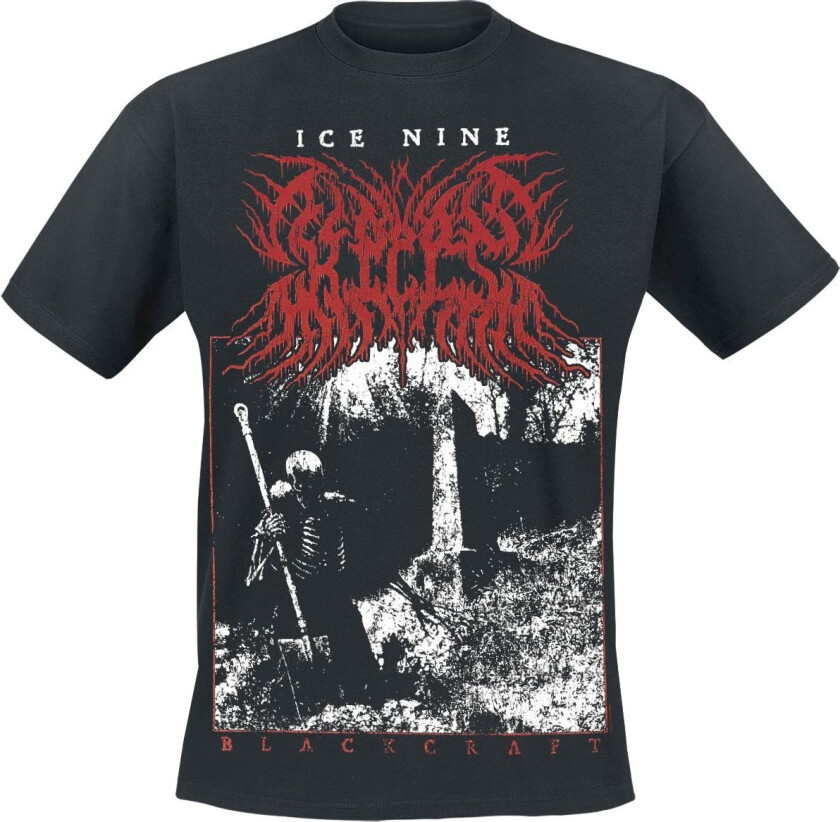 Goth T-skjorte - Ice Nine Kills - Grave Digger T-skjorte - S til XXL - Herrer - svart