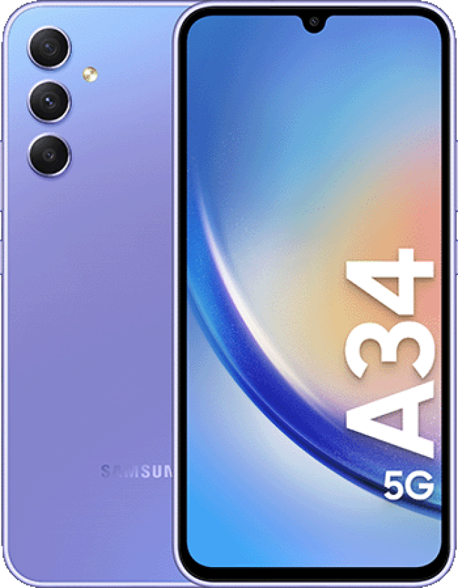 Galaxy A34, 128GB Light Violet