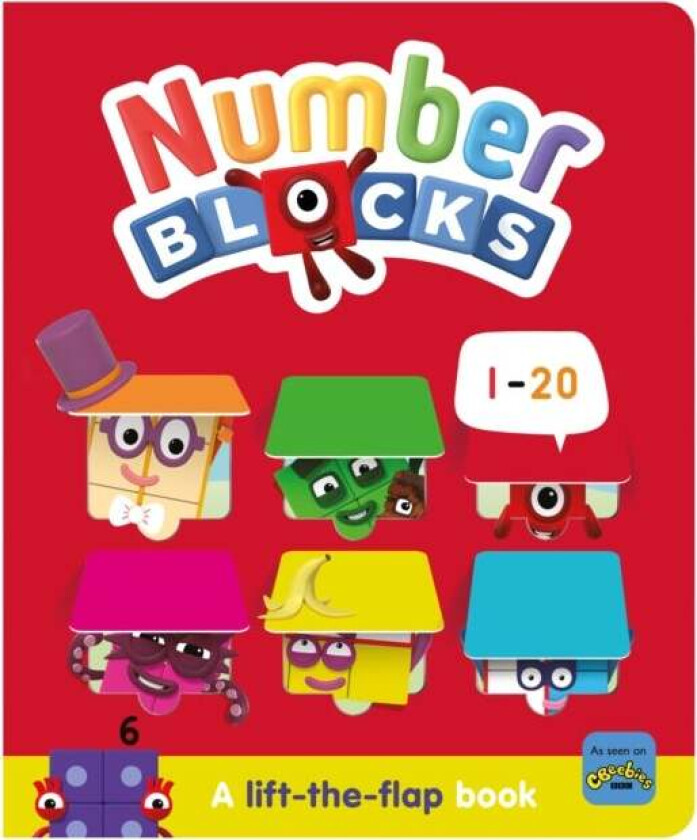 Numberblocks 1-20: A Lift the Flap Book av Numberblocks, Sweet Cherry Publishing