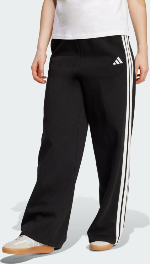 adidas 3-Stripes Fleece Wide Bukse