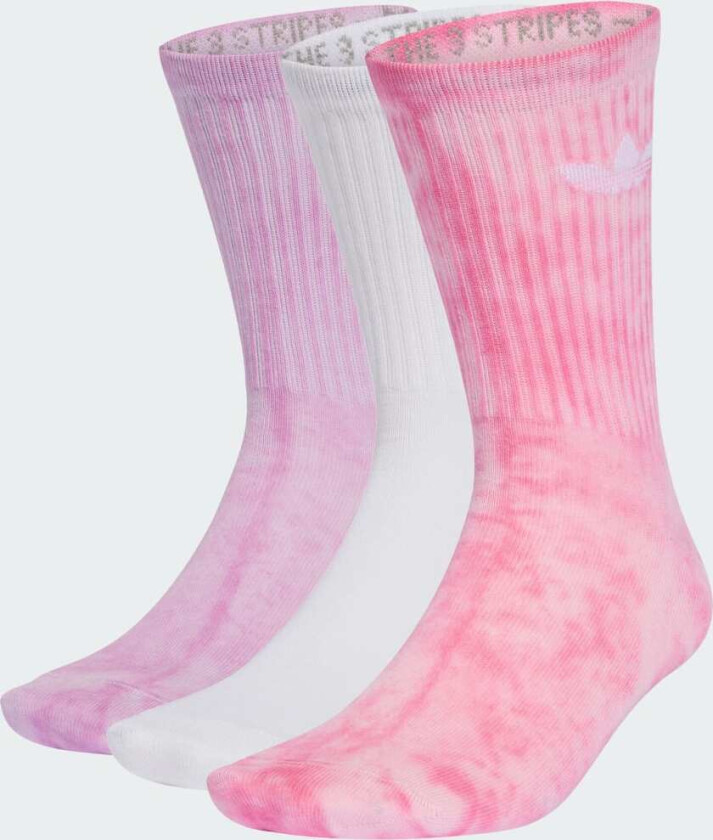 Tie Dye Crew Sokker, 3 par