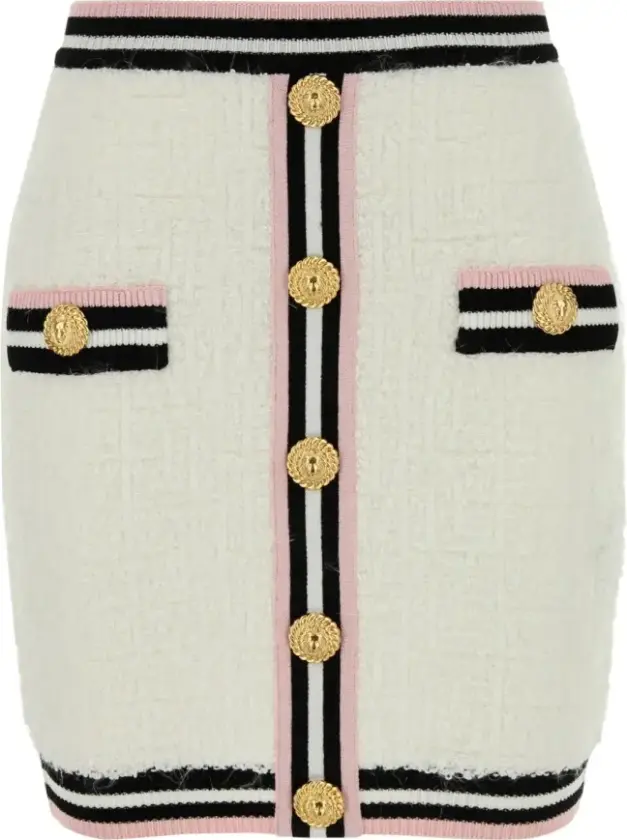 Dame, Skjørt, Beige, XS