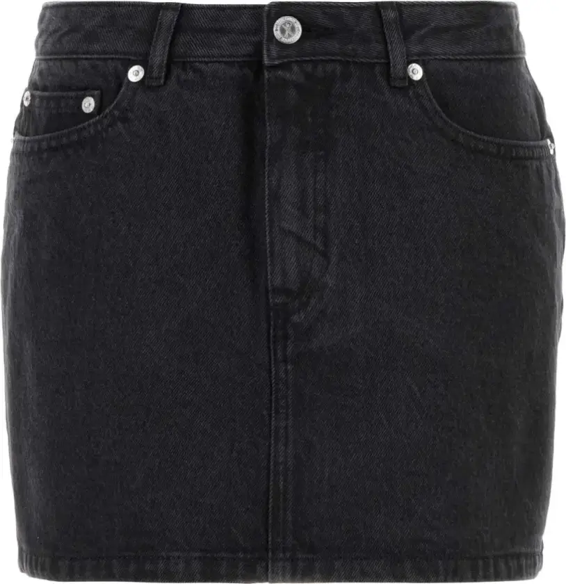 A.p.c., Dame, Skjørt, Svart, M