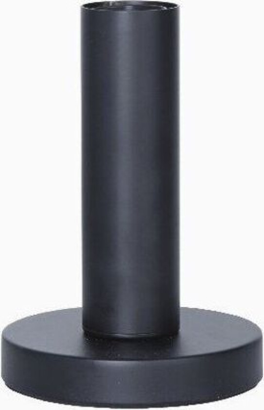 GLANS lampefot E27 Mattsvart 17cm