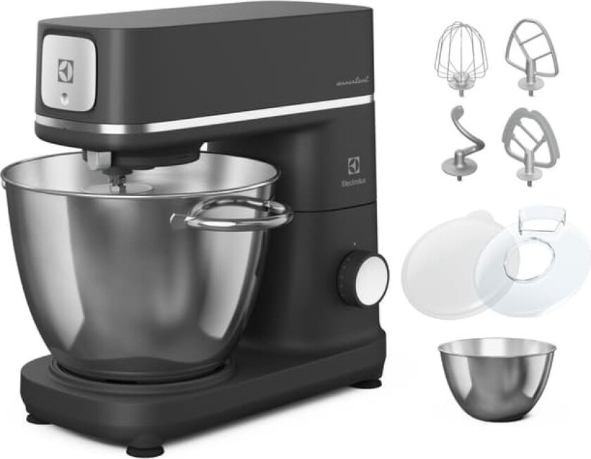 Kjøkkenmaskin (sort) E6KM1-4BPT