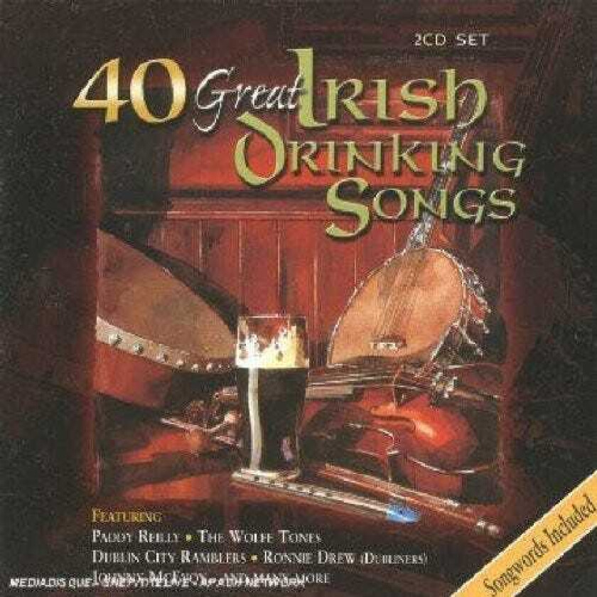 Diverse Artister 40 Great Irish Drinking Songs CD