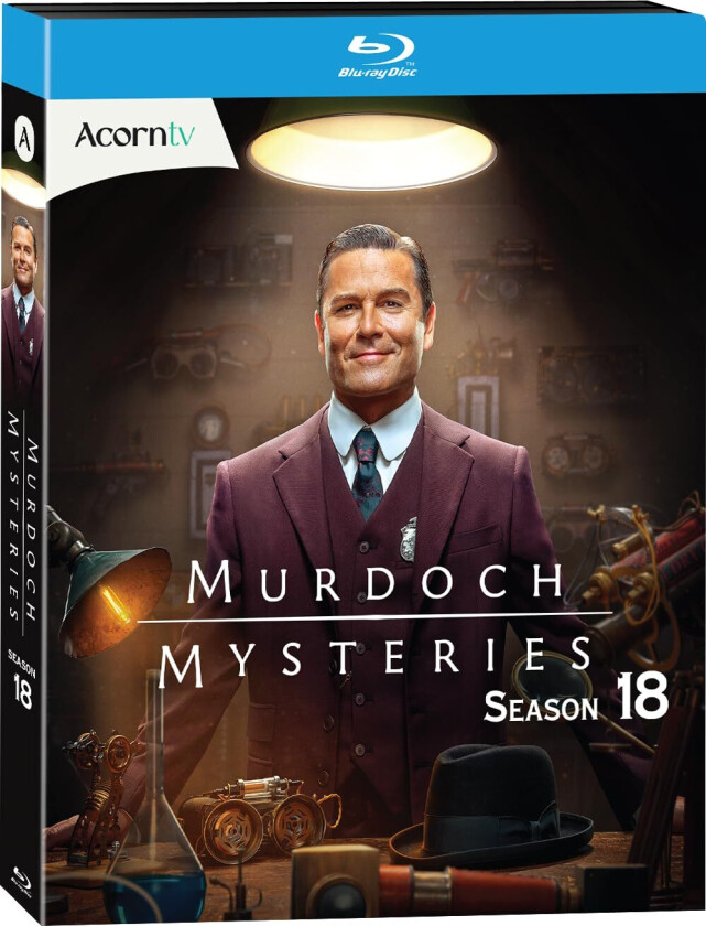 Murdoch Mysteries Sesong 18 Bluray