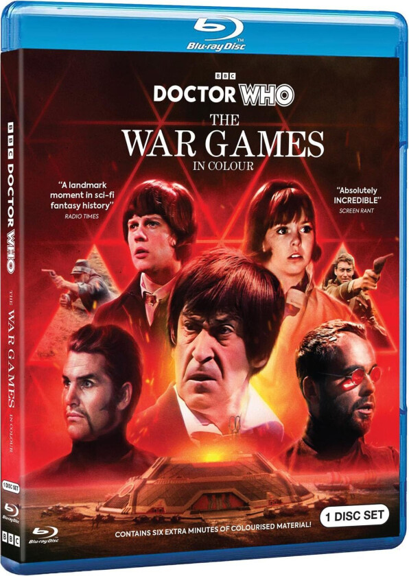 Doctor Who: The War Games (1969) In Colour Bluray