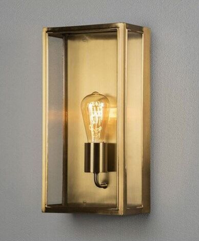 Carpi vegg E27 messingfarged stor.