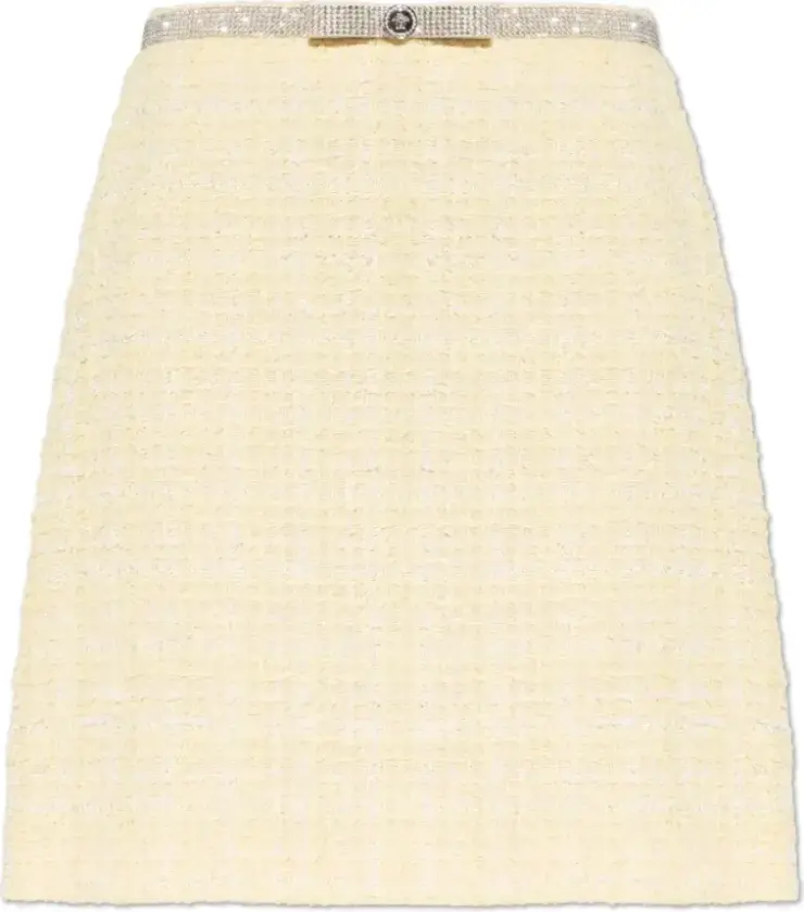 Dame, Skjørt, Gul, S