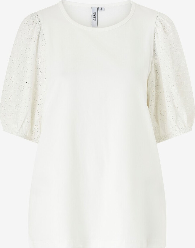 Topp T-shirt - Hvit