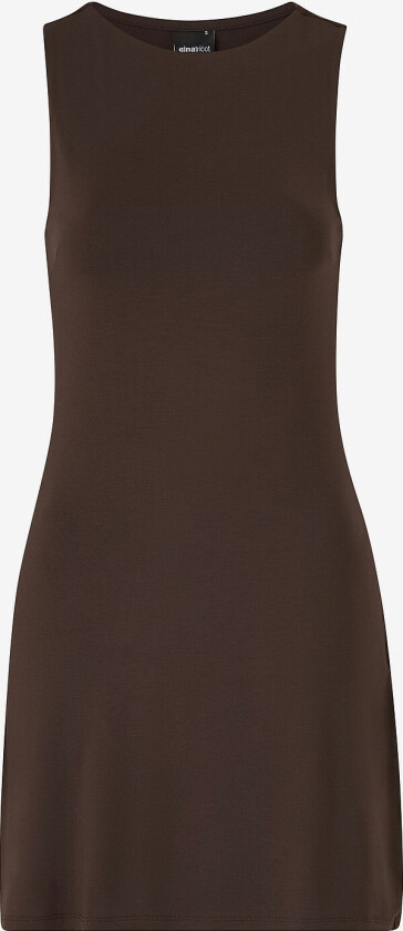 Kjole Soft Touch Mini Dress - Brun