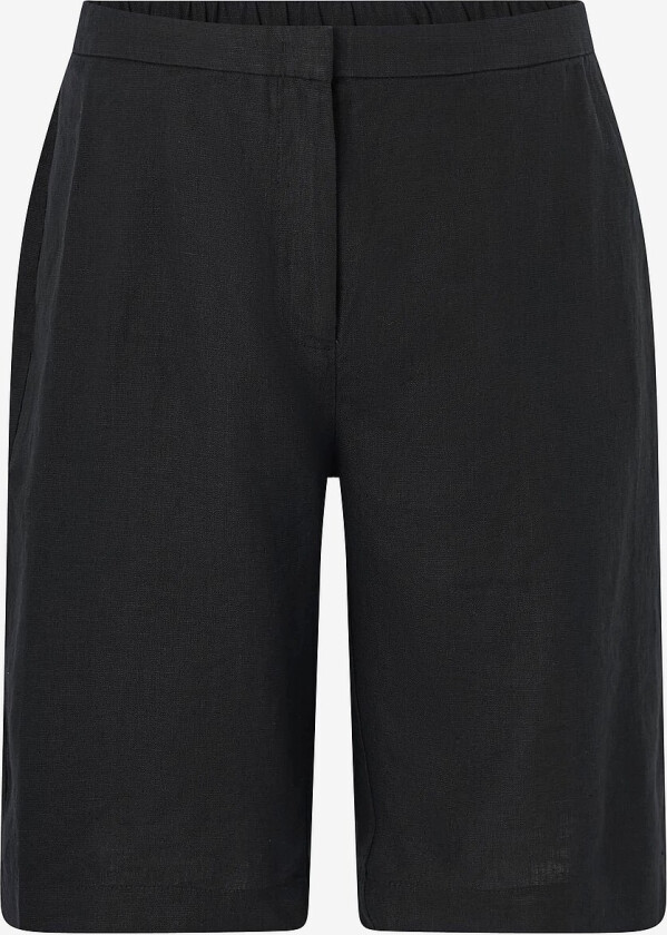 Shorts i lin Crv Ess Linen Tailored Short - Svart