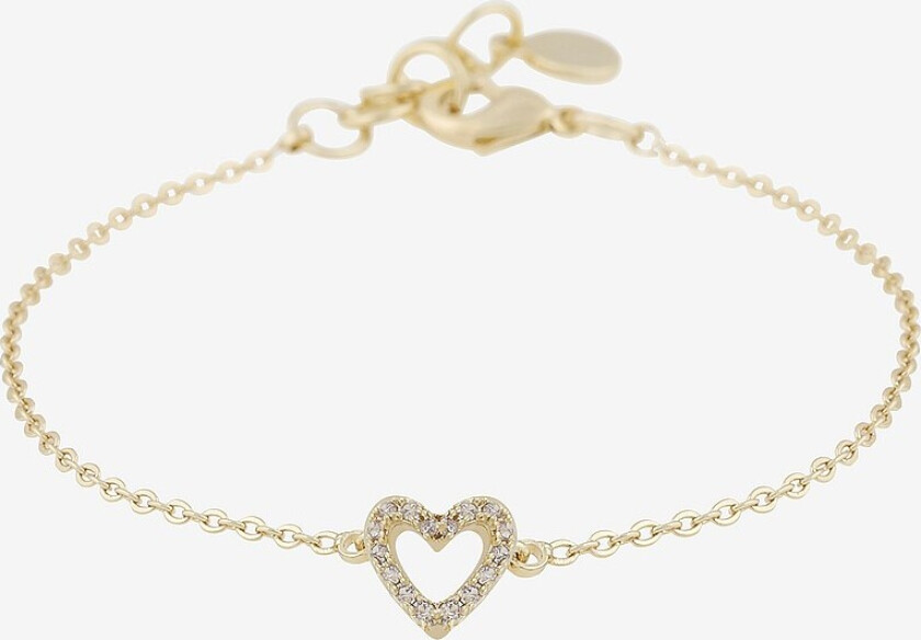 Armbånd Nisi Heart Brace - Gull