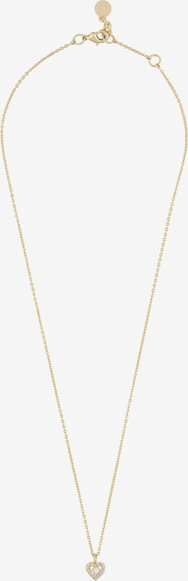 Halskjede Nisi Heart Pendant Neck - Gull