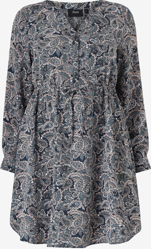 Kjole caAnni 7/8 Knee Dress - Brun