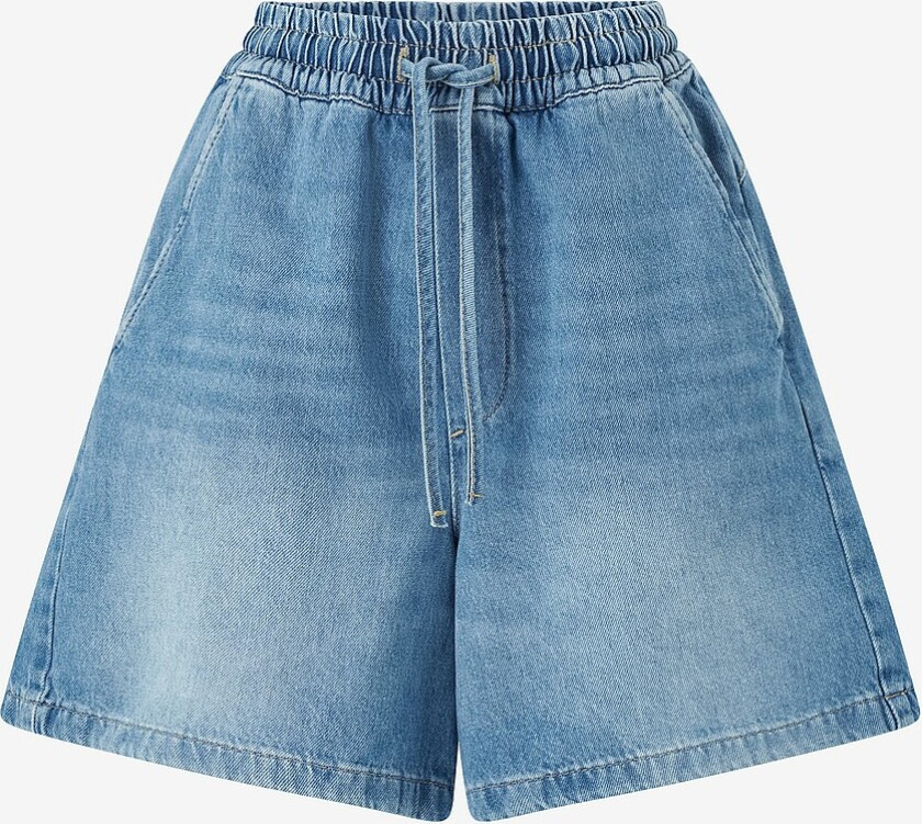 Jeans-shorts Ivy-Opera Tie Shorts Wash Lille - Blå