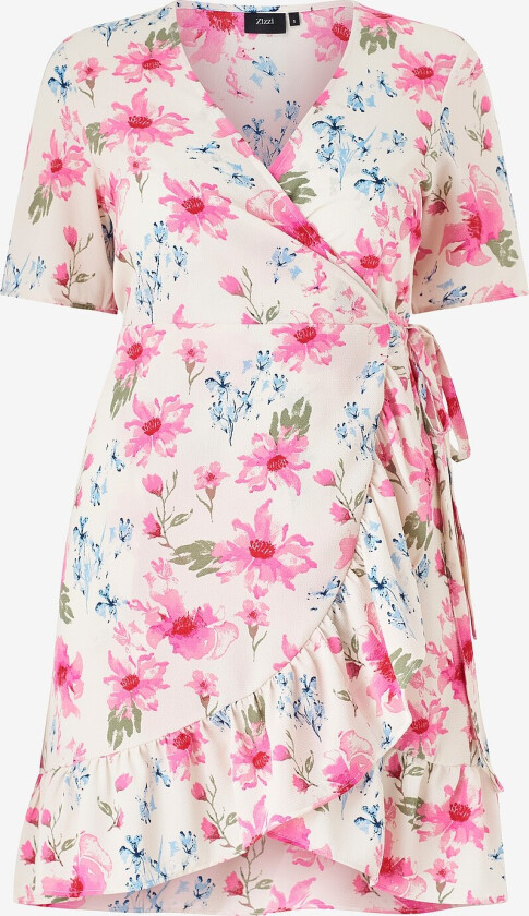 Omslagskjole caAnni 1/2 Abk Wrap Dress - Hvit