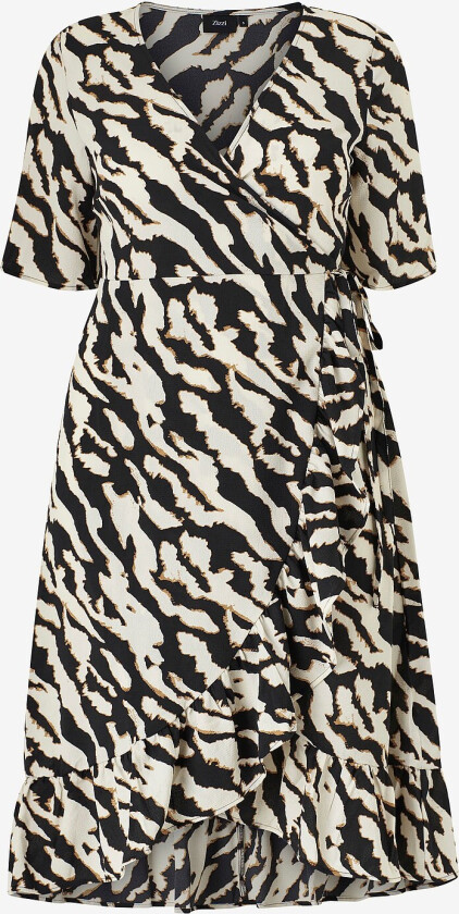 Omslagskjole caAnni 1/2 Blk Wrap Dress - Svart