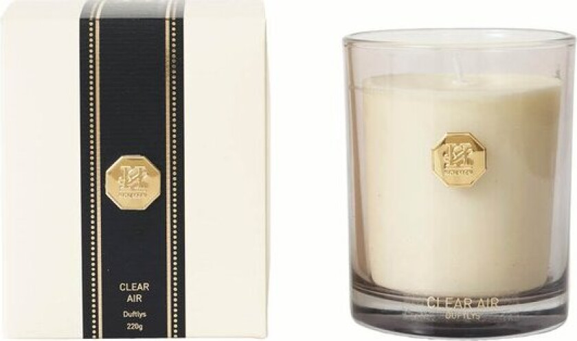 Bilde av Treviso duftlys Clear Air 8,5x10,5 cm hvit