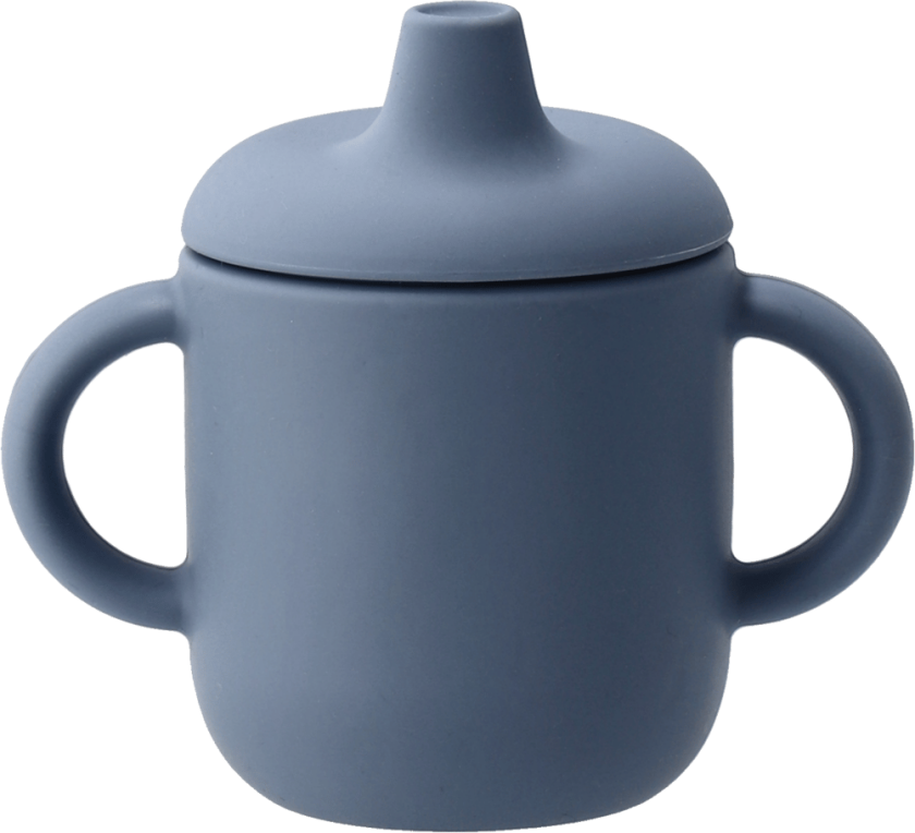 Elvie tutekopp silikon 180 ml Blue