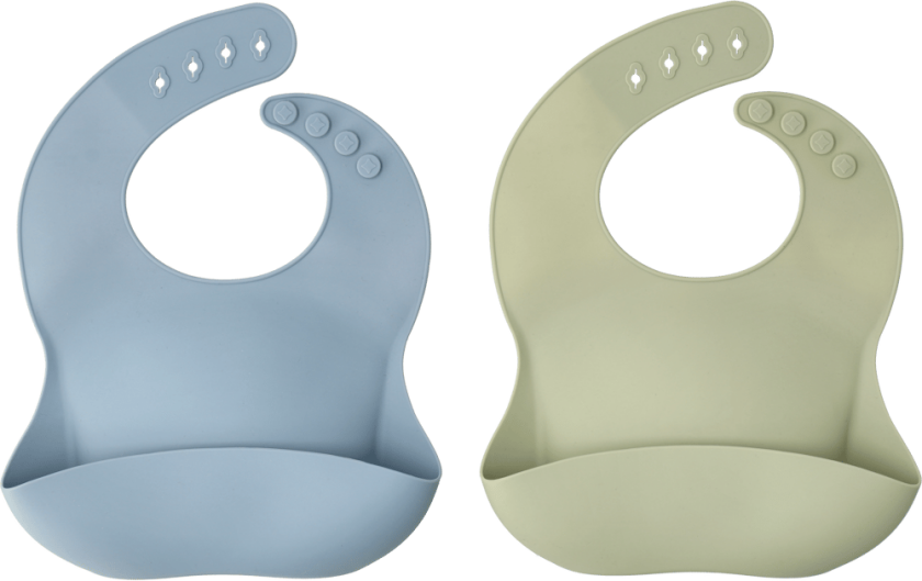 Silly smekke silikon 2-pk Green-blue