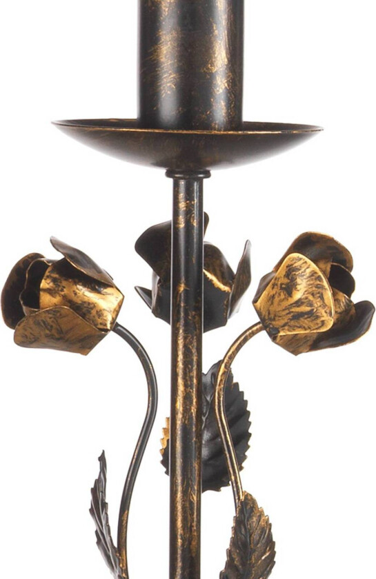 Carolina bordlampe, bronsefarget, 1 lyskilde, jern