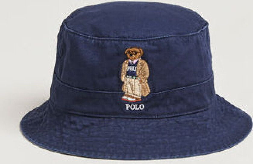 Polo Ralph Lauren Loft Bucket Bear Hat Newport Navy