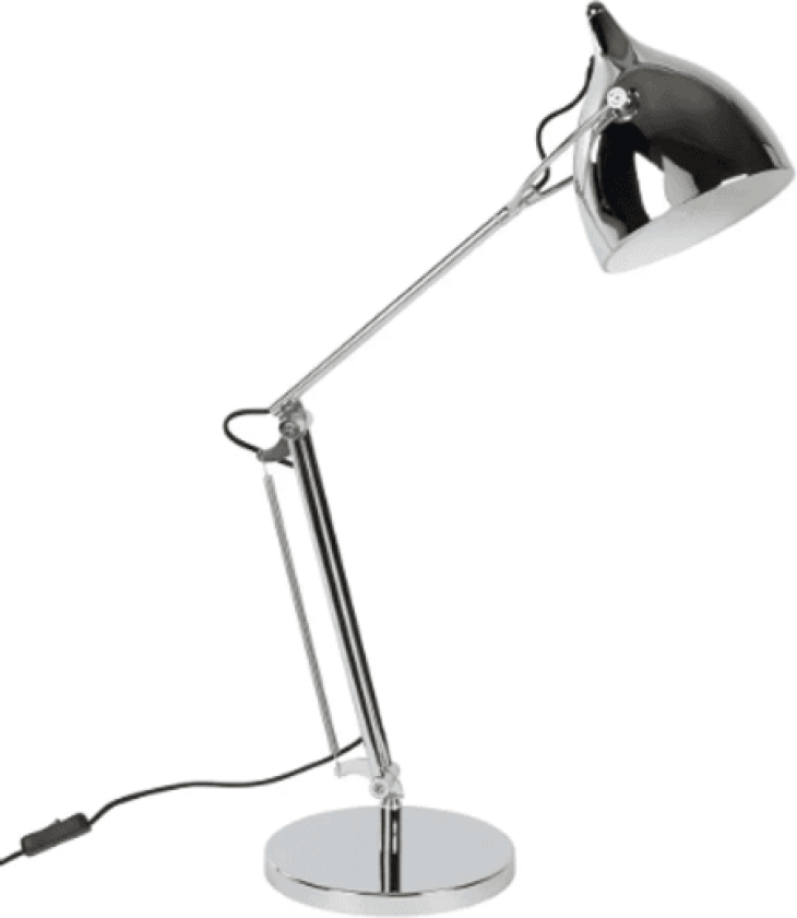 Reader skrivebordslampe – Krom