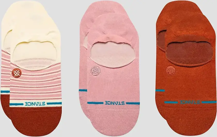 Fortune No Show 3 Pack Sokker rosa