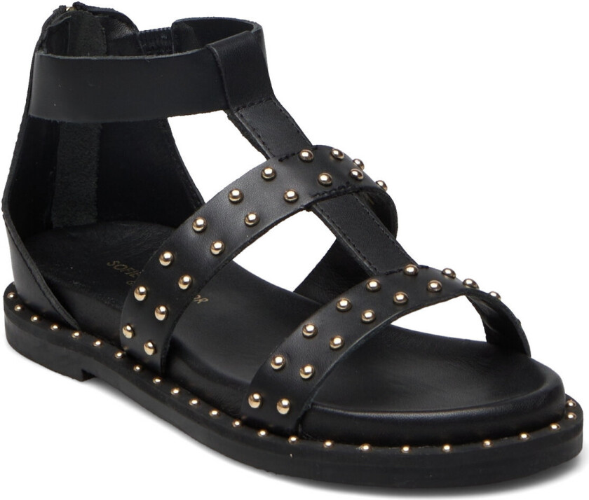 Sandal Leather Shoes Summer Shoes Sandals Black Sofie Schnoor Baby And Kids