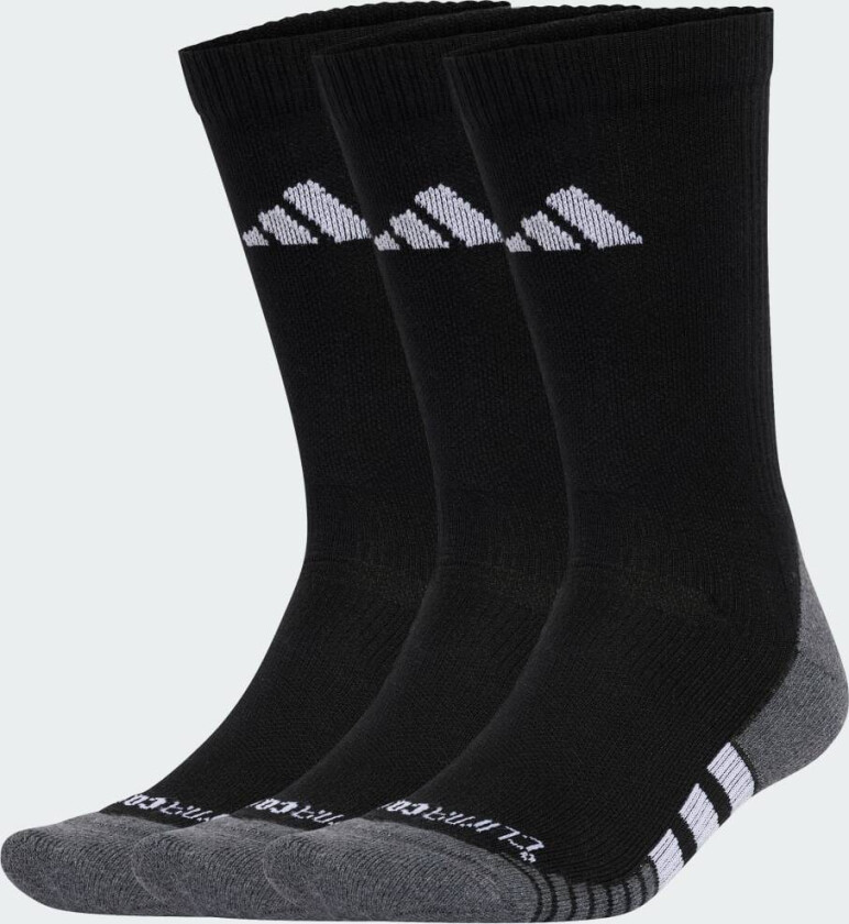 Performance CLIMACOOL Cushioned Crew Sokker, 3 par