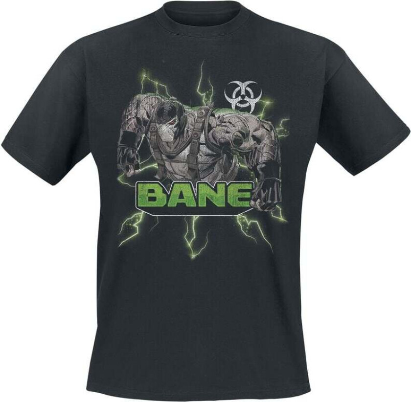 T-skjorte - Bane - M til 3XL - Herrer - svart