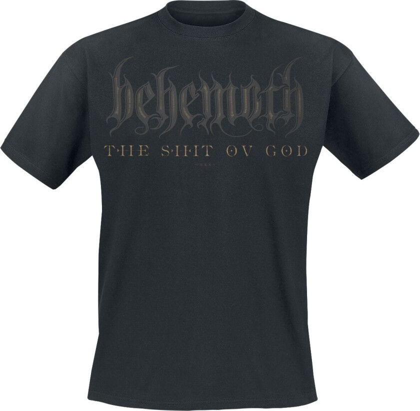 T-skjorte - The Shit Of God - Sun - S til 4XL - Herrer - svart