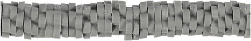 Lerperler, diam. 5-6 mm, hullstørrelse 2 mm, grå, 145 stk / 1 pk.