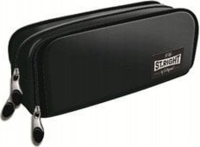 Pencil Case Sachet 3 Compartment Black Vintage