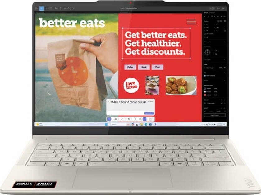 Yoga 7 2-in-1 14AKP10 AI 7-350/32GB/1024/OLED 14" bærbar PC (+penn)