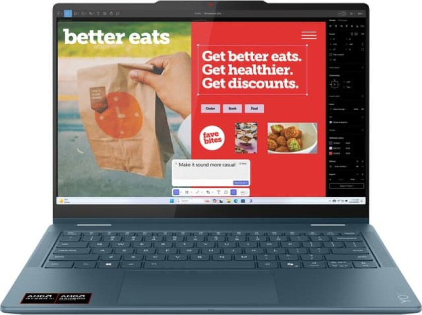 Yoga 7 2-in-1 14AKP10 AI 5-340/16GB/512/OLED 14" bærbar PC (+penn)