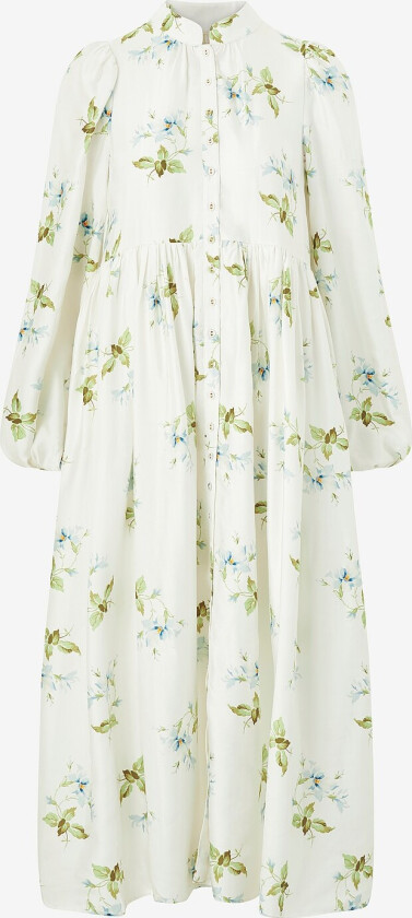 Maxikjole Viscose Relaxed Dress - Ss25 - Hvit