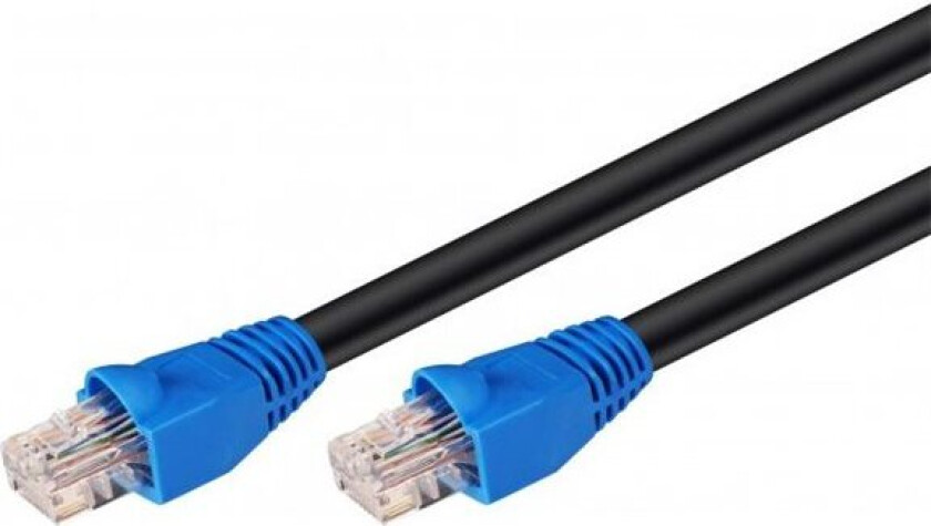 Microconnect - Nettverkskabel - Rj-45 (Hann) Til Rj-45 (Hann) - 2 M - 6.2 Mm - Utp - Cat 6 - Utendørs, Uten Hindringer - Svart