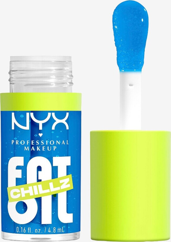 Fat Oil Chillz Lip Drip Lip Oil - Blå