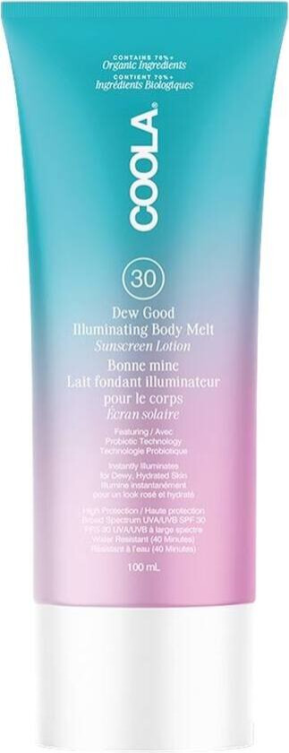 COOLA Dew Good Illuminating Body Melt Lotion SPF30 100ml