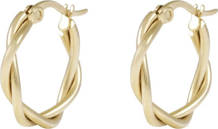 Honey Twist Earring Gold Onesize