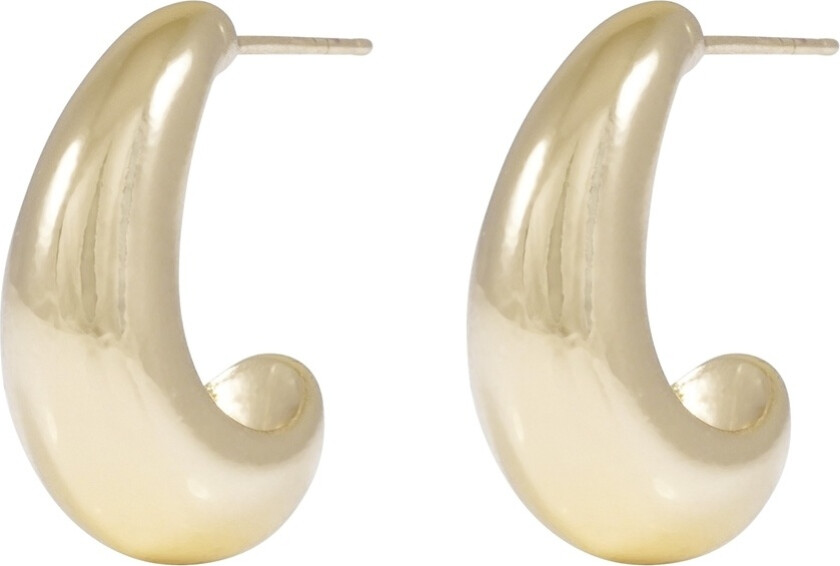 Honey Drop Oval Earring Gold Onesize