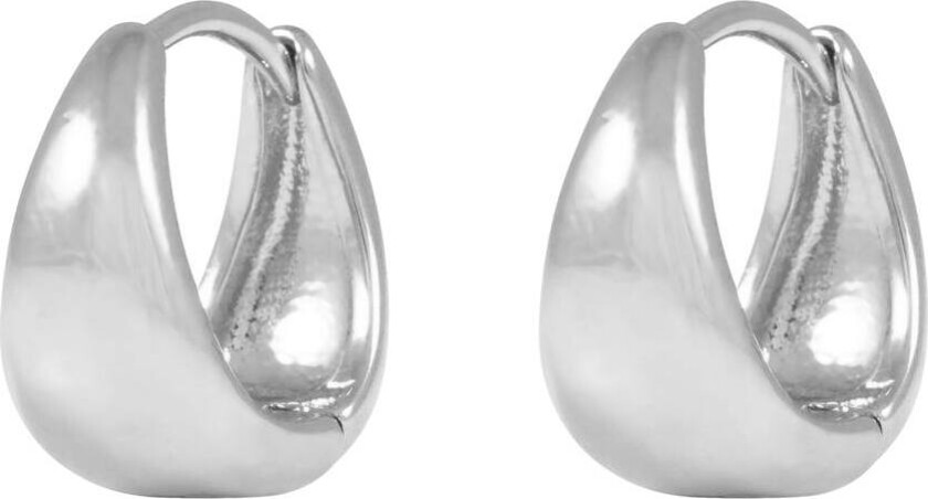 Honey Drop Earring Silver 12mm