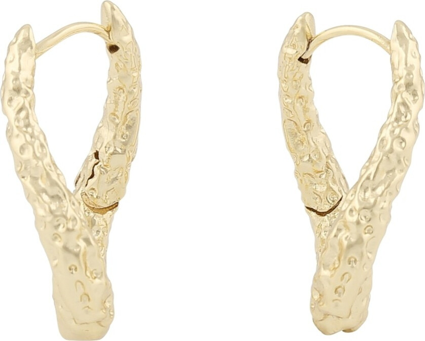 Brittany Small Hoop Earring Gold Onesize