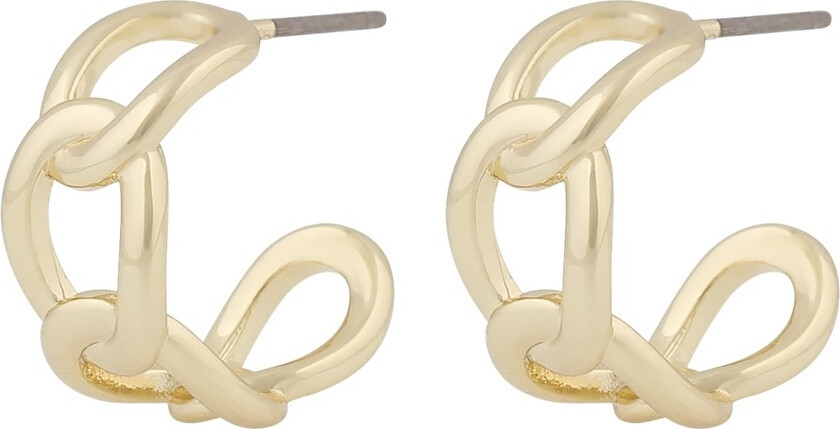 Honey Oval Earring Gold Onesize